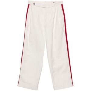 Bode Skunk Tail Patch Trouser Red White size 31